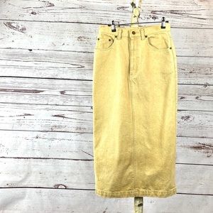 Vintage Calvin Klein Denim Skirt XS